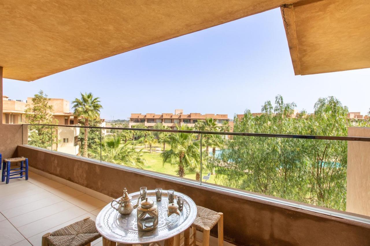 Escale De Charme - Prestigia Golf - Vue Piscine Appartement Marrakesh Buitenkant foto