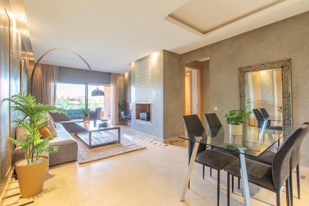 Escale De Charme - Prestigia Golf - Vue Piscine Appartement Marrakesh Buitenkant foto